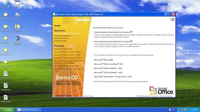 Microsoft Office 2003 Beta 2 Kit - Overview and Demo смотреть онлайн