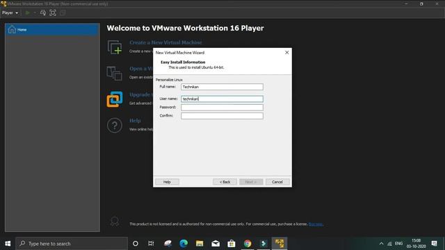 How to Create a VM in VMWare WorkStation Player | (Ubuntu ISO) смотреть онлайн