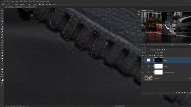 Neon Glowing Nike Air Force 1 Customization [Photoshop tutorial] смотреть онлайн