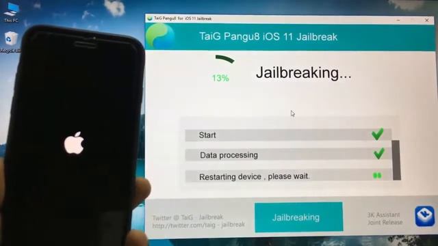 How To Jailbreak iOS 11 - iOS 11.0.2 - iOS 11.0.3 Tutorial TAIG - CYDIA Jailbreak iOS 11 смотреть онлайн