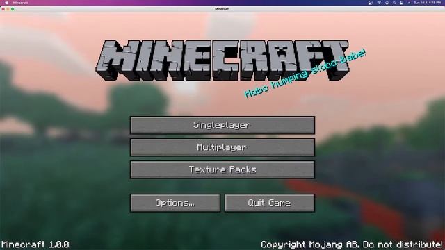 PLAYING MC 1.0.0 ON AN M1 MAC | Mini Vid смотреть онлайн