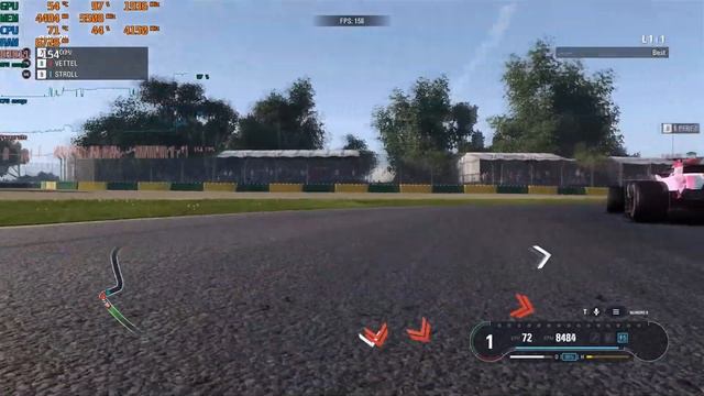 F1 2018 Benchmark Ultra Settings Ryzen 3700x & MSI 1080 Ti смотреть онлайн