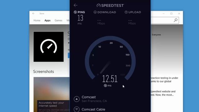 Free Windows 10 Speed Test App смотреть онлайн