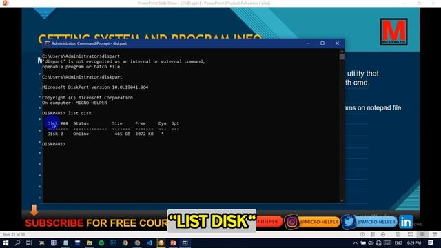 #7 Getting System and Program Information using CMD | CMD Full Course #cmd #2023 смотреть онлайн