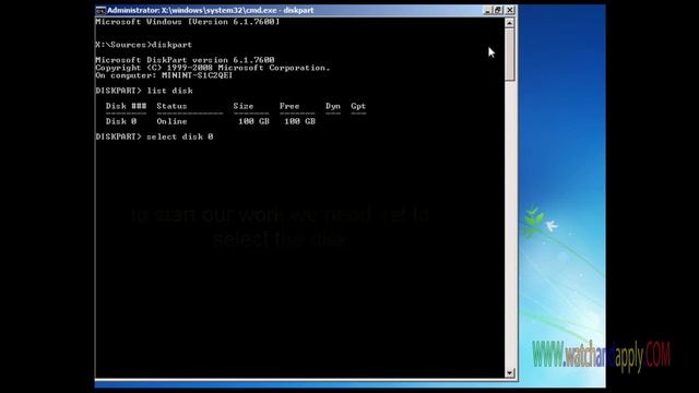 Partitioning new HDD using Windows 7 installation DVD смотреть онлайн