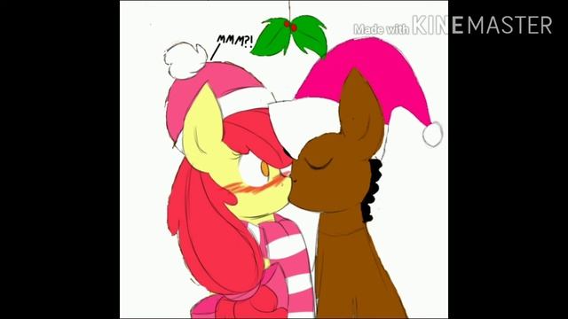 Ladainian x Applebloom hearths warming eve speedpaint run смотреть онлайн