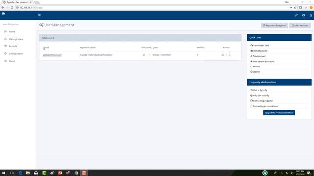 How to Backup your Data with Syncrify смотреть онлайн