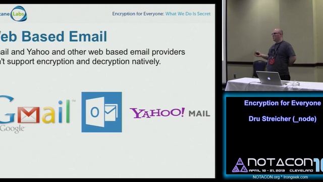 Notacon 10 - Track 2 Talk 7 - Encryption for Everyone - Dru Streicher (_node) смотреть онлайн