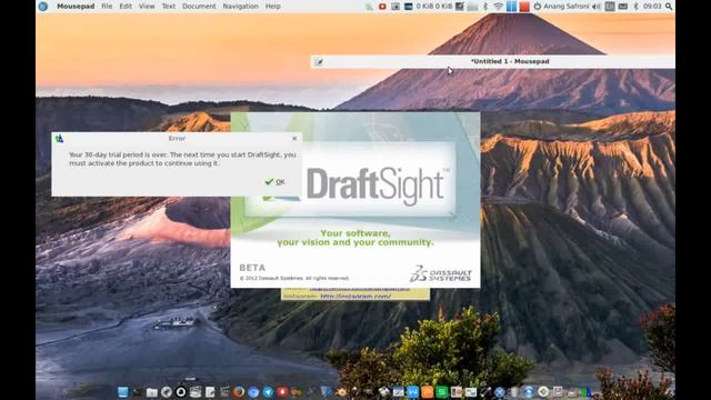 Mengatasi Draftsight Activation Problem versi 32 Bit (Linux Only) смотреть онлайн