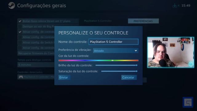 COMO USAR o DUALSENSE (PS5) no PC com TODOS os JOGOS e VIBR4ÇÃO! смотреть онлайн