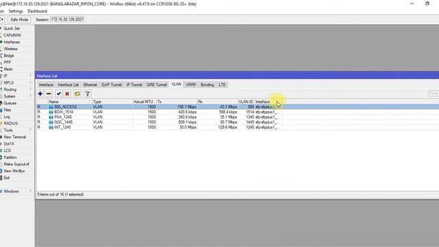 IN MAC Client Core Router , Ethernet , VLAN assign , Bridge interface Create or interface IP assign смотреть онлайн