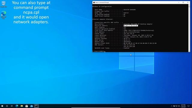 How to find network adapter mac address windows 10 смотреть онлайн