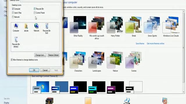 How to remove recycle bin icon in windows 7.flv смотреть онлайн