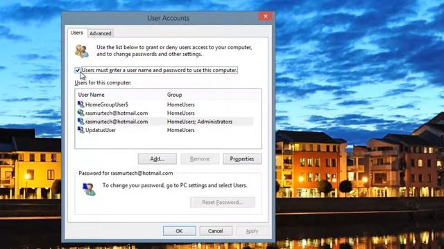 Windows 8 or (8.1) Tricks and Tips - 7 - Disable the Login Screen смотреть онлайн