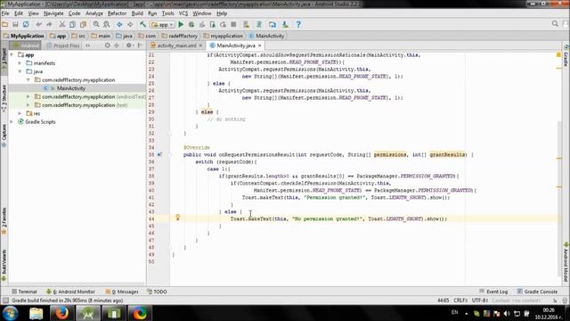 Develop simple SMS app in Android Studio смотреть онлайн