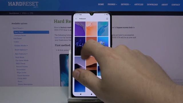 Wallpapers on VIVO Y70 – Find Default Wallpapers смотреть онлайн