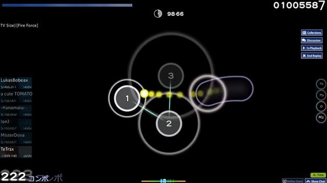 ☆4.98 NO MOD 1x MISS Mrs. GREEN APPLE - Inferno (TV Size) [Fire Force] [osu!] NEW TOP PLAY! смотреть онлайн