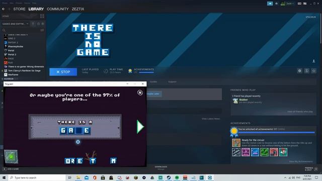 There is no Game Steam - Glitch% Tutorial смотреть онлайн