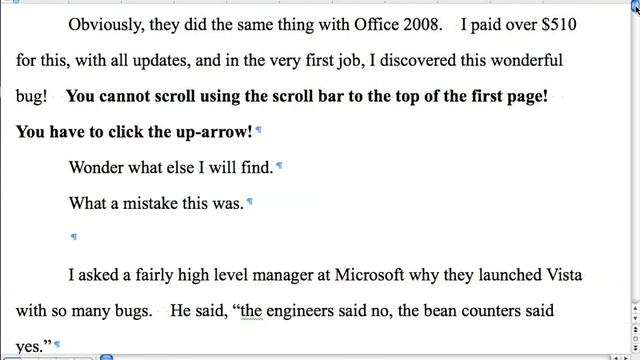 Office 2008 bug смотреть онлайн