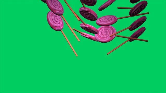 Lollipop Candy Green Screen Effect смотреть онлайн