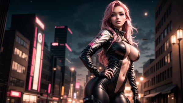 A Night in Cybercity -- Neon Dreams With Lofi Lady -- Night Lofi Hip Hop Radio