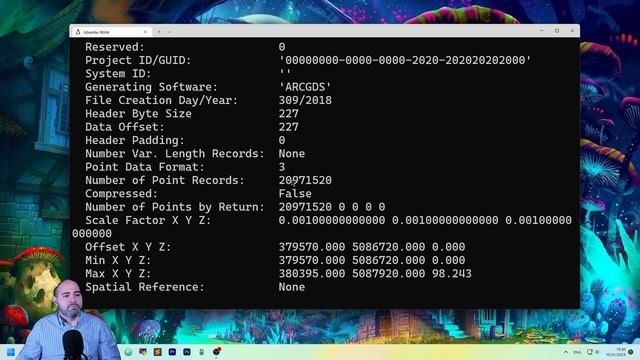 How to use LASINFO from liblas to get your LIDAR information смотреть онлайн