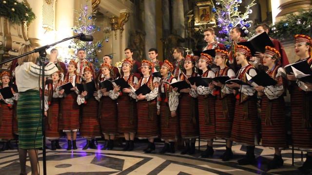 Велика Коляда 2018. Щедрик . Carol of the Bells . Хор "Черемош" ЛНУ ім. І.Франка смотреть онлайн