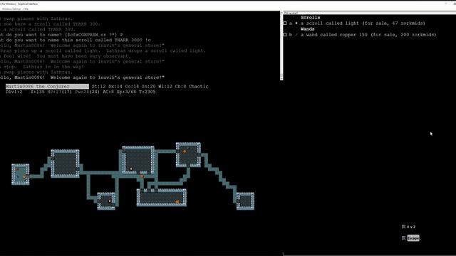 It's not _my_ fault that cat stole your stuff | NetHack - 'Shopping' смотреть онлайн