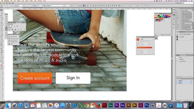 One by One Challenge - SoundCloud App Redesign [Speed Design] смотреть онлайн