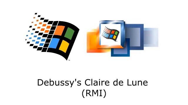 Microsoft Windows - Debussy's Claire de Lune (RMI) смотреть онлайн