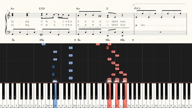 Bling-Bang-Bang-Born - Creepy Nuts - Medium Piano Tutorial + Sheets【Piano Arrangement】Mashle S2 OP смотреть онлайн