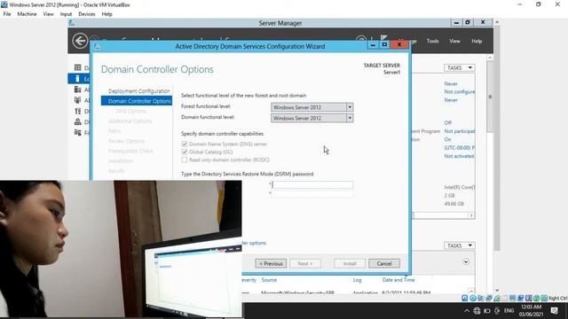 ADDS Configuration in Windows Server 2012 смотреть онлайн
