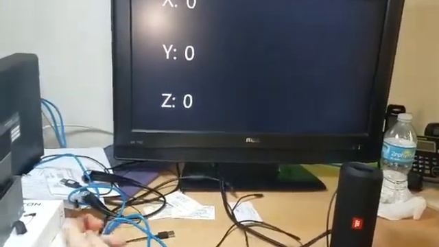 Windows 10 IoT core UWP application on a Raspberry Pi using an ADXL345 accelerometer. смотреть онлайн