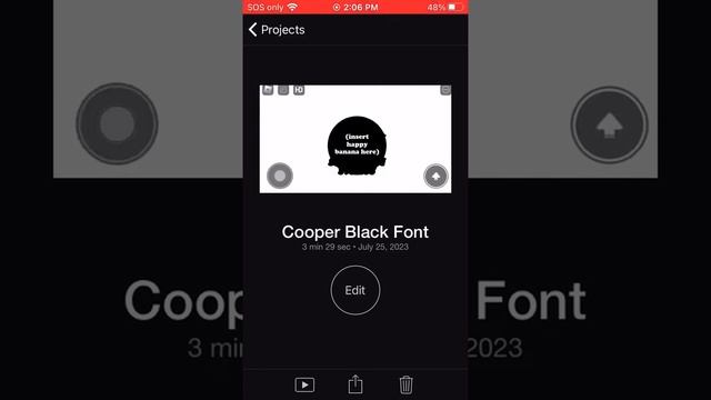 This Magic Movie I Made Is Called Cooper Black Font From iMovie смотреть онлайн