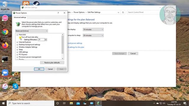 How to Turn off Hard Disk after Idle in Windows 10 [Tutorial] смотреть онлайн