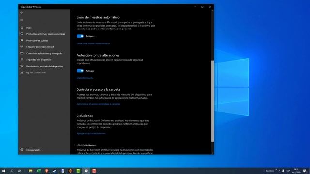 Como agregar a exclusiones Windows Defender смотреть онлайн
