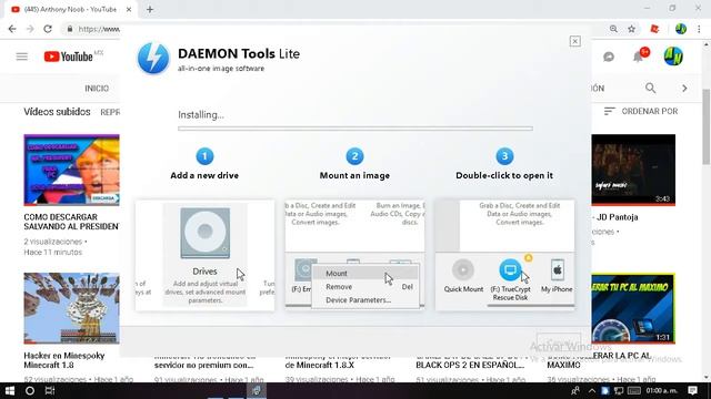 COMO DESCARGAR E INSTALAR EL DAEMON TOOLS PARA WINDOWS 10 2018 смотреть онлайн