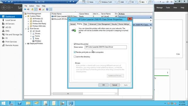 How to use Preferences to deploy printer GPO PART-4 смотреть онлайн