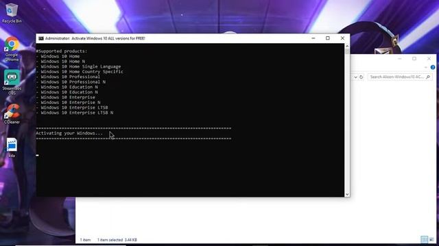Activate WINDOWS 10 all version for FREE 100% смотреть онлайн