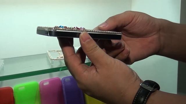 Transparent crystal following for iPhone 5s 5c смотреть онлайн