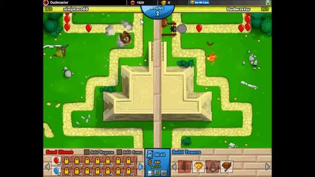 Dudmaster's Opinion: Bloons Tower Defense Battles (aka BTD5 Multiplayer) смотреть онлайн