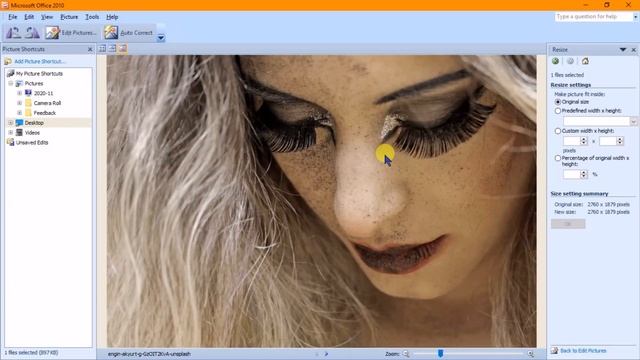 Resize your photo easily, using Microsoft picture manager software. смотреть онлайн
