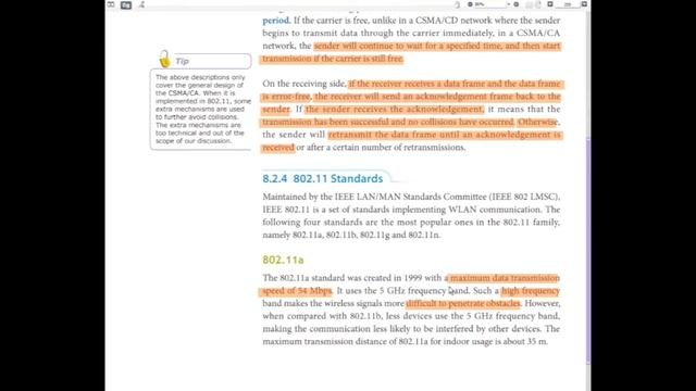 Pre-study Textbook B1 Chapter 8 (Wireless Networks) смотреть онлайн
