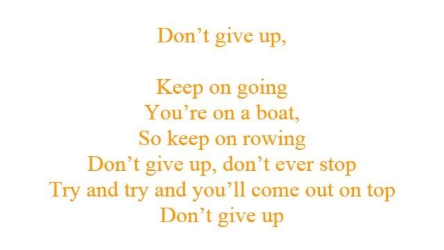 bruno mars Don't Give Up Lyrics onscreen HD смотреть онлайн