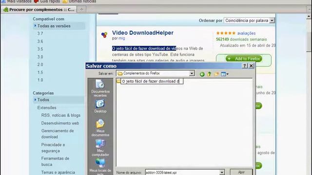 Salvando e atualizando o Firefox смотреть онлайн