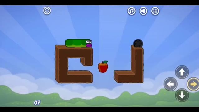 Apple Worm Level - 7 #gaming смотреть онлайн