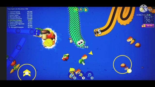 Worms Zone io Android 📱 gamerDil смотреть онлайн