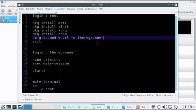 HardenedBSD mit Mate Desktop смотреть онлайн