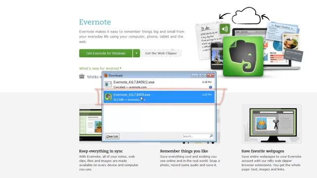 Download Evernote Application to Windows смотреть онлайн