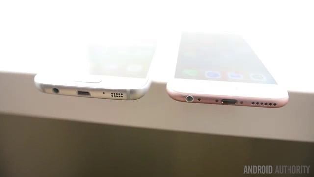 iphone 6s OS vs Android galaxy S7 смотреть онлайн